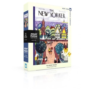 NPZNY1944 Jigsaw Puzzle - The New Yorker - Village by The Sea 1938-08-06 